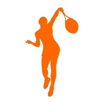 Polep vozidla Tenista 015 pravá (73 - Fluorescentní oranžová) SAMOLEPKA NA AUTO, NÁLEPKA, FÓLIE, POLEP, TUNING, VLASTNÍ TEXT, TISK, AUTOSAMOLEPKY.cz, POLEPY, OBRÁZEK, LOGO, 3D STICKERS