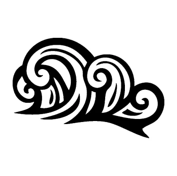 Samolepící dekorace SAMOLEPKA Vlny 003 levá moře (01 - černá) NA AUTO, NÁLEPKA, FÓLIE, POLEP, TUNING, VLASTNÍ TEXT, TISK, AUTOSAMOLEPKY.cz, POLEPY, OBRÁZEK, LOGO, SAMOLEPKY