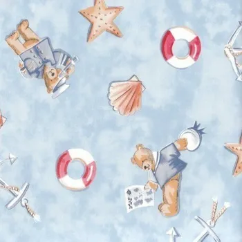 Samolepící fólie dětské - medvídek námořník GEKKOFIX 11684