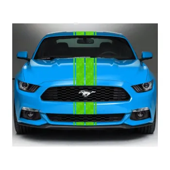 Polep vozidla Viper pruhy dvojité 1,5 cm + 10 cm + 10 cm + 1,5 cm (58 - 3D karbon zelený kawasaki) SAMOLEPKA NA AUTO, NÁLEPKA, FÓLIE, POLEP, TUNING, VLASTNÍ TEXT, TISK, AUTOSAMOLEPKY.cz, POLEPY, OBRÁZEK, LOGO, 3D STICKERS