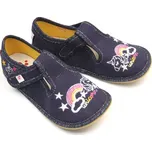 Ef Barefoot flexibilní bačkůrky pro děti 395 UZAVŘENÉ Unicorn blue Velikost EU: 36, vnitřní délka: 232, vnitřní šířka: 84
