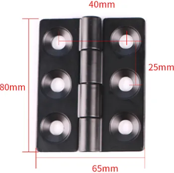 pant Dveřní pant celokovový zinek 65x80x5mm (PNT68)