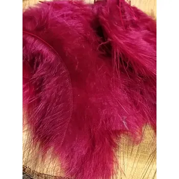 Pštrosí peří délka 9-16 cm barva vínová