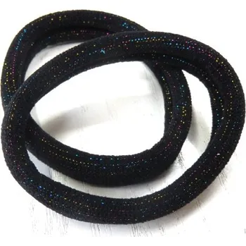 Souprava šperků Gumička do vlasů s duhovým třpytem (A-Styl)