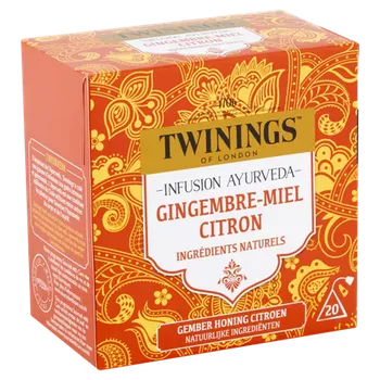 Čaj Twinings of London Infusion Ayurveda zázvorový čaj s příchutí medu a citronu 20 ks 30 g