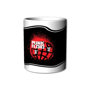 Česká hudba Pelisport Hrnek bílý Punk Floid 3 samostatný hrnek