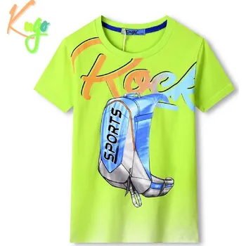 Chlapecké tričko kr.r. Kugo TM9208, zelené