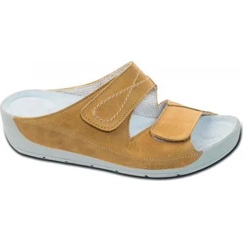 Dámská zdravotní obuv MEDISTYLE ELVÍRA OE-B13 pantofel žlutý vel.37-43, --- - 40