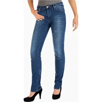 Dámské džíny Lee Damska dżinsy MARION STRAIGHT NIGHT SKY Modrá 26/32