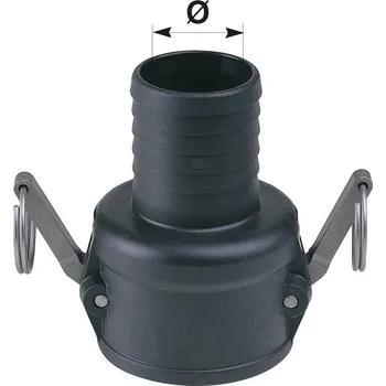Příslušenství k čerpadlu Rychlospojka Camlock samice 1"/ D25