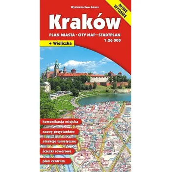 Kraków. Plan miasta 1:26000 wyd. 18 - OPRACOWANIE ZBIOROWE