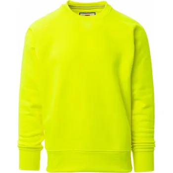 Pánská mikina PAYPER Mistral+ mikina klasik FLUO žlutá - v. XXXL
