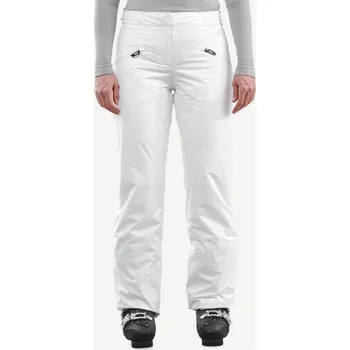 Snowboardové kalhoty WEDZE Dámské lyžařské kalhoty 180 bílé 46 BÍLÁ