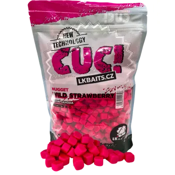 Nástraha LK Baits CUC! Nugget Wild Strawberry 10 mm, 1kg