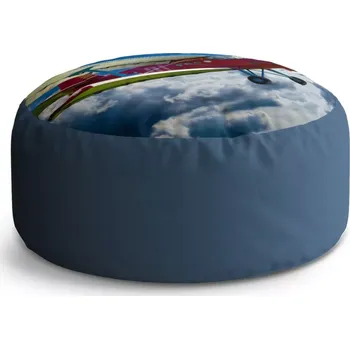 Sedací pytel Kulatý taburet Circle Letoun: 38x48 cm - Sablio
