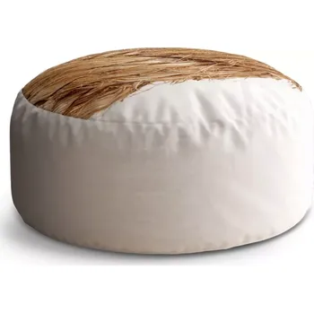 Sedací pytel Kulatý taburet Circle Provaz: 38x48 cm - Sablio