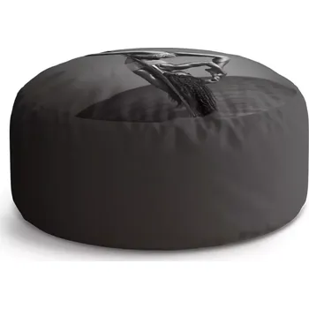 Sedací pytel Kulatý taburet Circle Pole dancer: 38x48 cm - Sablio