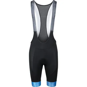 Cyklistické kalhoty FORCE kraťasy F STRIPE se šráky a vl, černo-modré Velikost: XXL + Výměna dárku do konce ledna 2026