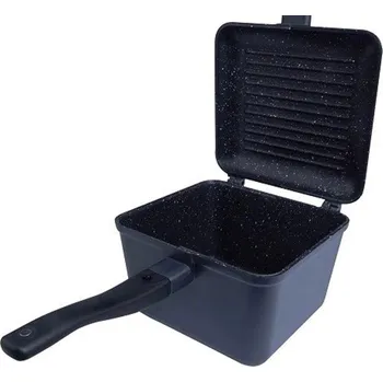 Pánev RidgeMonkey pánev Connect Deep Pan and Griddle XL Granite Edition