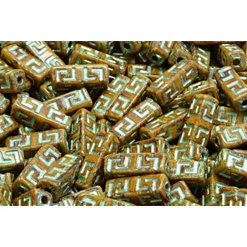 Korálek Keltský bloček 15x5mm č. 57