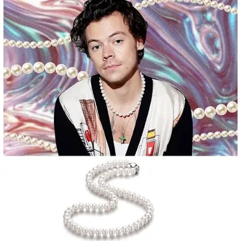 Gadget perlový náhrdelník Harry Styles 40 cm