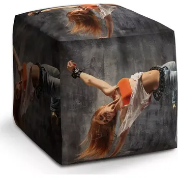 Taburet Taburet Kostka Tanečnice: 40x40x40 cm - Sablio