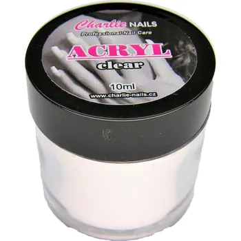 Akryl na nehty Charlie 10g – PRŮHLEDNÝ