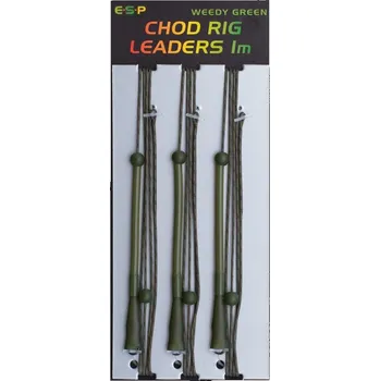 ESP návazce Chod Rig Leaders 1m Weedy Green