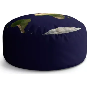 Sedací pytel Kulatý taburet Circle Fotka z družice: 38x48 cm - Sablio