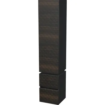 Nábytek Storm 3D - vysoká skříňka pravá 170x35 cm, 1 dvířka, 2 zásuvky, závěsná, dřevodekor STORM 3D SV 35 1D2Z P LR29