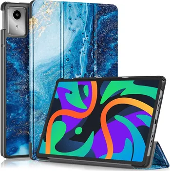 Pouzdro na tablet Patte chytré zavírací pouzdro na Lenovo Tab M11/Tab K11 - vlny