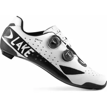 Pánské cyklistické tretry Lake CX238 Carbon bílo/černé tretry + sleva 400,- na příslušenství EU 41,5 + DÁREK + Doprava ZDARMA