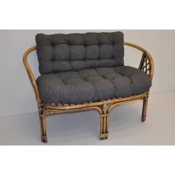 Polstr na lavici Bahama tmavě šedý melír typ PL