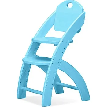 Jídelní židlička Dětská rostoucí židle Domestav KLÁRA 1 polohovací tyrkysová buk