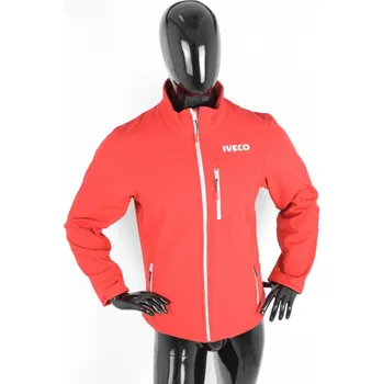 Pánská větrovka Bunda softshell IVECO červená 2XL