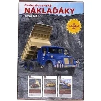 Karetní hra KVARTETO ČESKOSLOVENSKÉ NÁKLAĎÁKY 62017