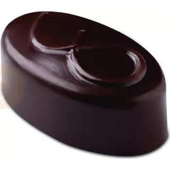 Čokoládová tyčinka Tritanová forma na pralinky - ovál, 21 ks, 37x21x14 mm, 10 gr - PC111FR | PAVONI, Artisanal