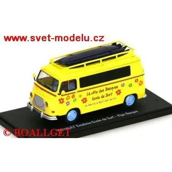 autíčko ELIGOR RENAULT ESTAFETTE ECOLE DE SURF YELLOW 101119