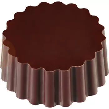 Čokoládová tyčinka Polykarbonátová magnetická forma na pralinky - kulatý tvar, 15 ks, 30 mm, 13 gr - MM11FR | PAVONI, Magnetic