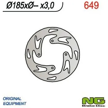 Brzda pro motocykl Přední brzdový kotouč NG Gas Gas 50 TXT BOY / CADET / ROOKIE 2004 - 2009