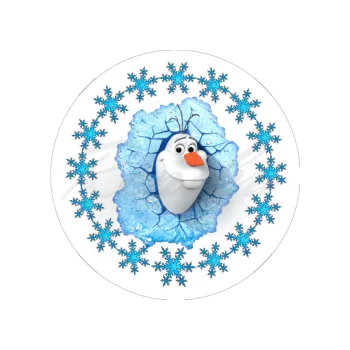 Jedlá dekorace na dort OLAF a díra, VARIANTA Fondánový list 442