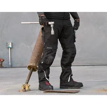 montérky Pracovní kalhoty zimní e.s.motion velikost 25 černá Strauss Pracovní oblečení