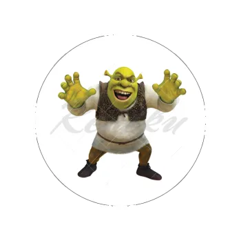 Jedlá dekorace na dort SHREK straší, VARIANTA Jedlý papír 135