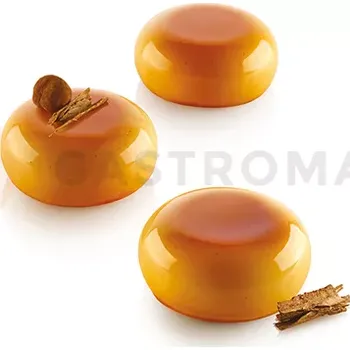 Kuchyňská sůl Forma na dezerty - 8x 55x25 mm, 50 ml - Ode 50 | SILIKOMART, Round