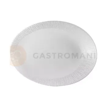 Talíř Porcelánový oválný talíř 19,5 x 15 cm | CHURCHILL, Bamboo