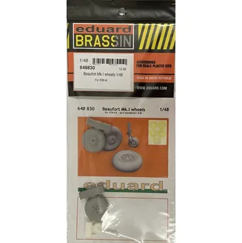 Plastikový model BRASSIN 1/48 Beaufort Mk.I wheels (ICM)