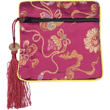 Milujeme Kameny Peněženka – vyšívaná – vínová 26827