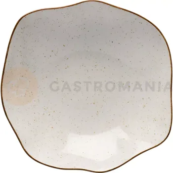 Talíř Talíř polévkový, béžová, 230 mm | LUBIANA, Stone Age