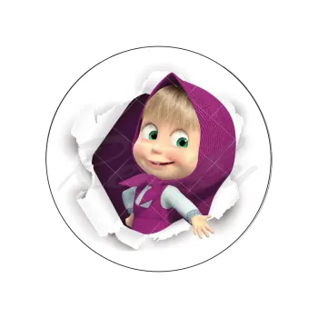 Jedlá dekorace na dort MÁŠA a díra, VARIANTA Jedlý papír 556