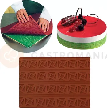 Čokoládová tyčinka Strukturální silikonová podložka, 600x400 mm, 30 mm - RELIEF11 | MARTELLATO, Tappeto